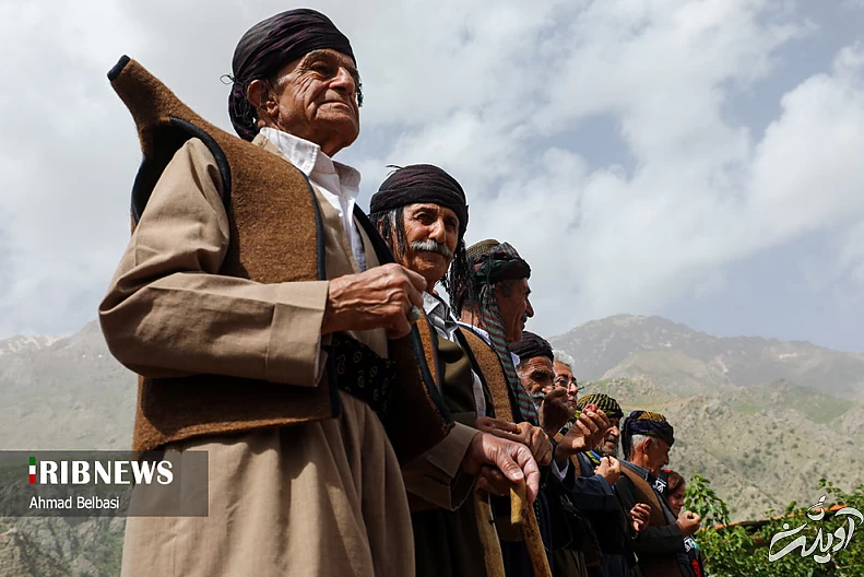 (تصاویر) مراسم آیینی کومسای در هورامان کردستان